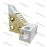 Cat House Indoor Bed-Rabbit House-New Home Gift-Christmas Furniture Tent, Pet House, Black Friday