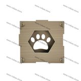 木制.PVC foam 宠物家具可任意组装适合小猫小狗和其他小动物使用,爪和六边形模块3