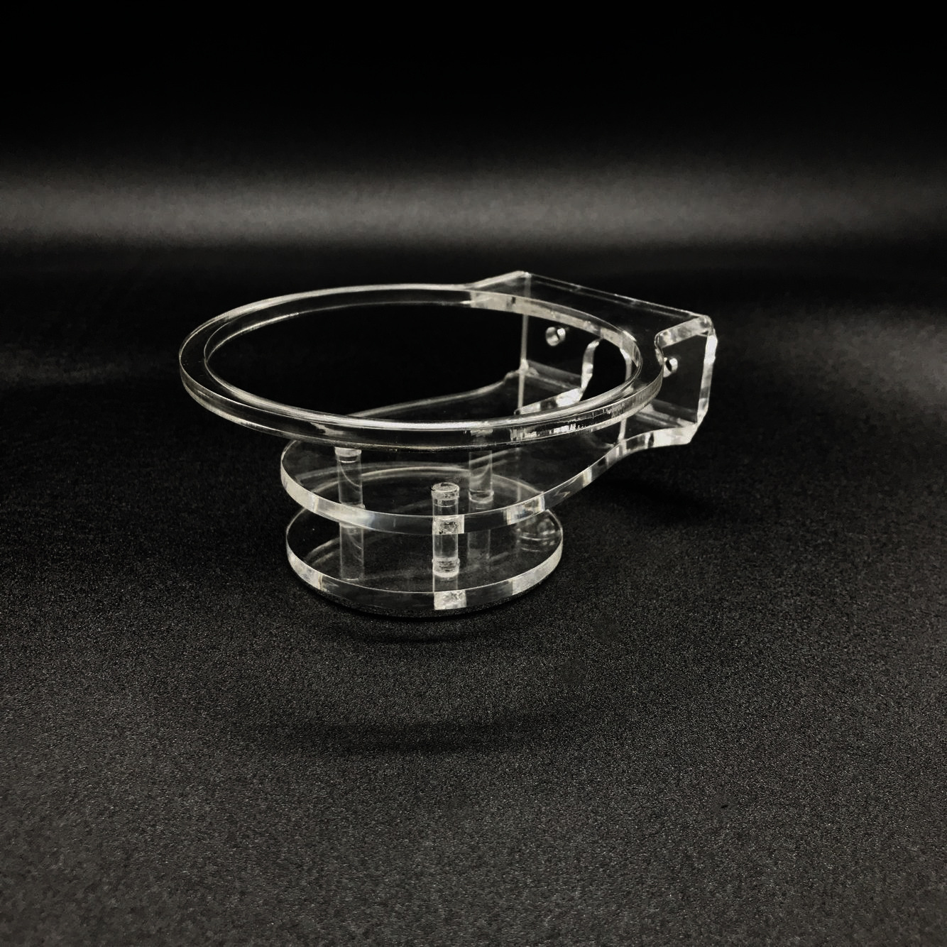 Amazon Echo Dot 4 smart audio bracket plexiglass transparent shelf ...