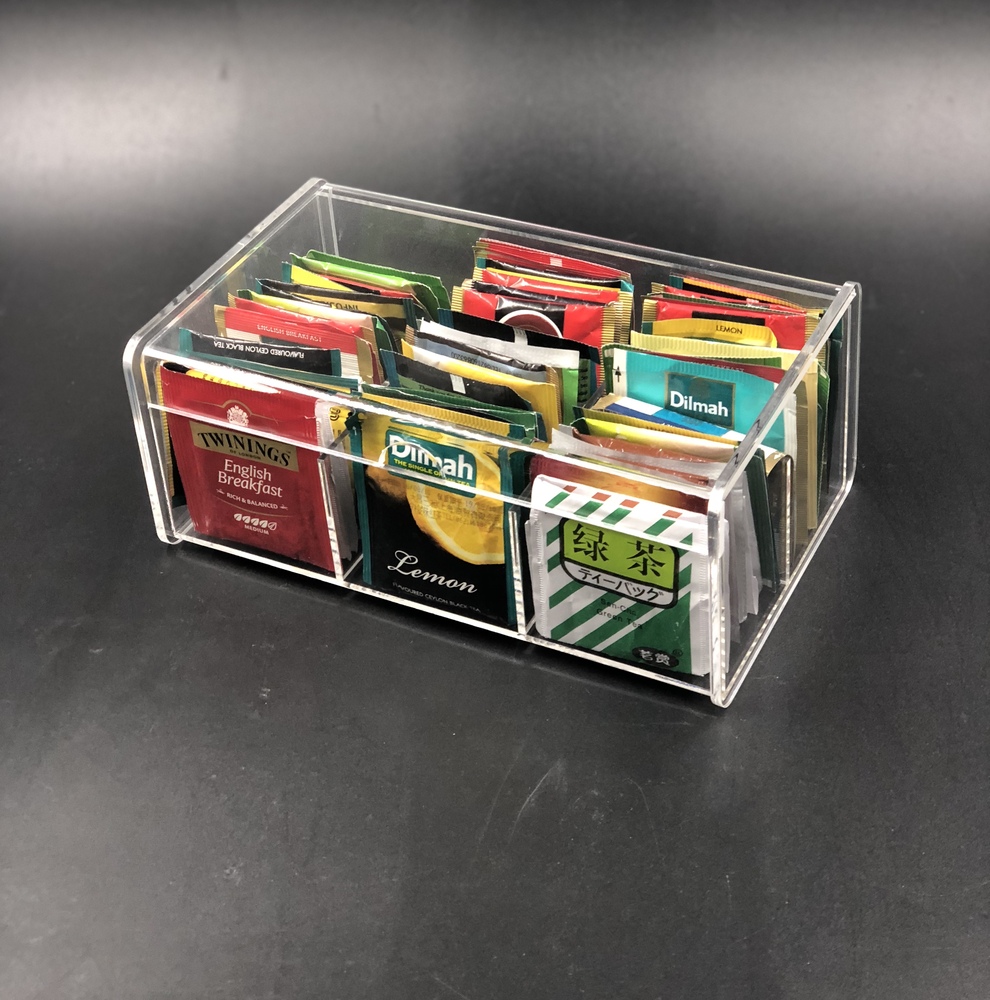 Acrylic 6 Compact Tea Bag Box orgenizer (Clear)  (12).jpg